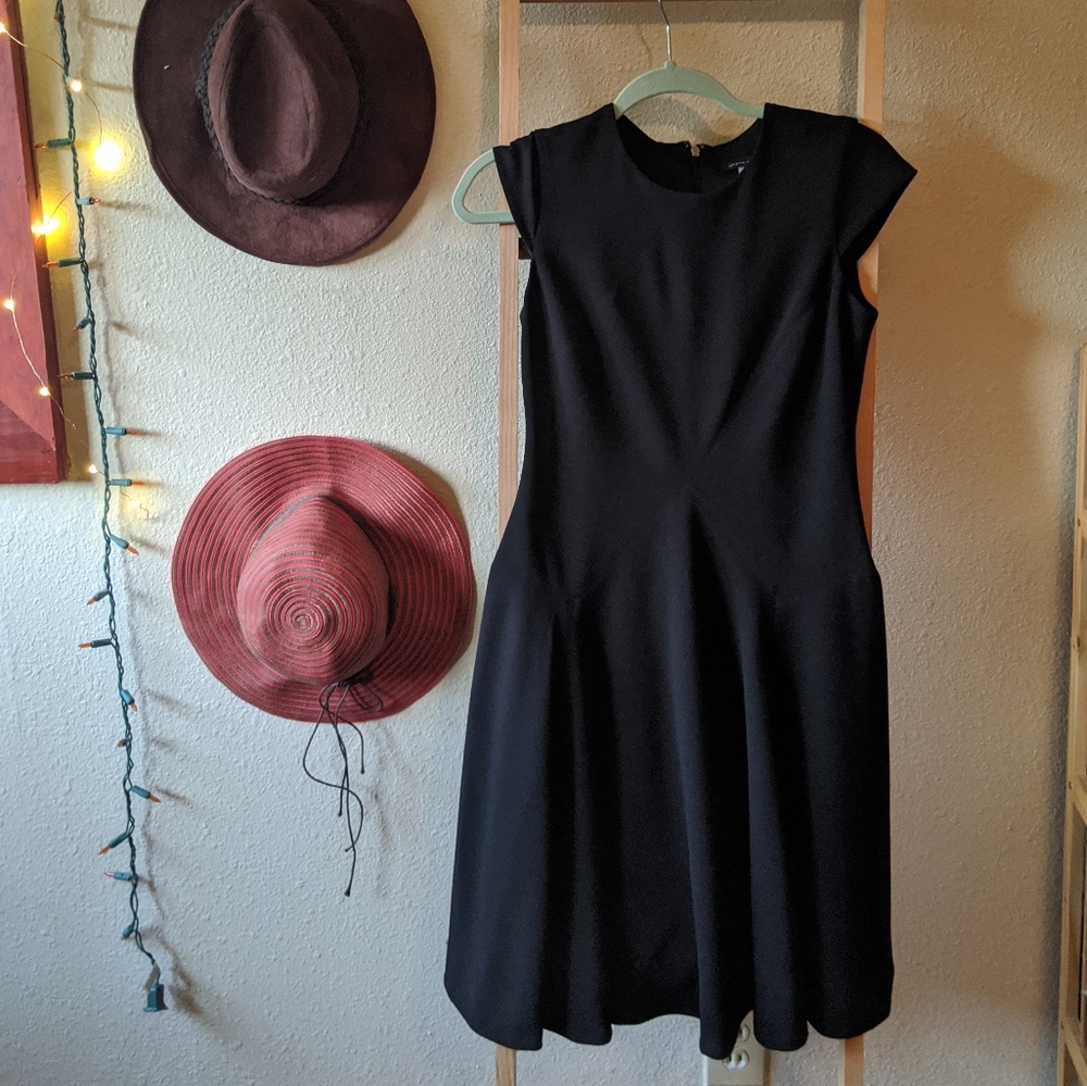 Tommy Hilfiger fit and flare little black dress